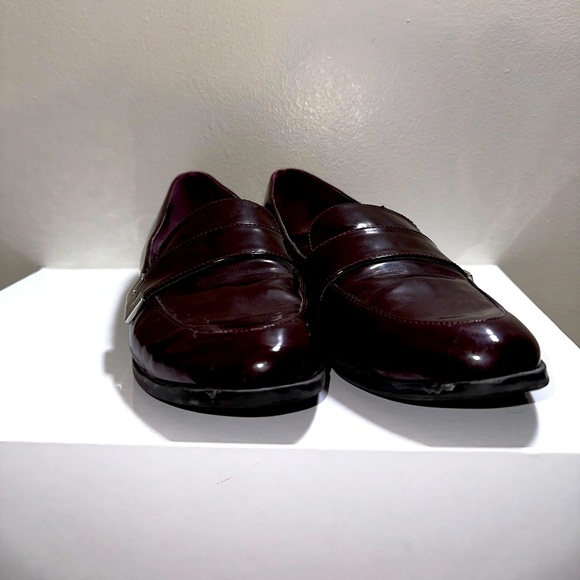 Marc Fisher Maroon Loafers Sz 7 - Picture 3 of 6